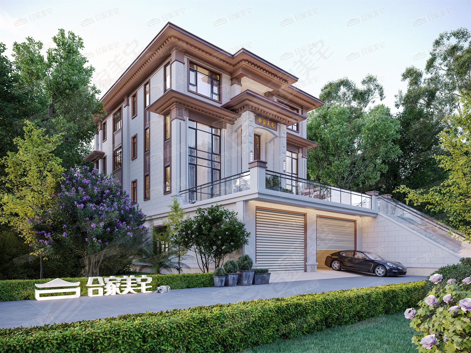 新沟镇付柳·张府 效果图